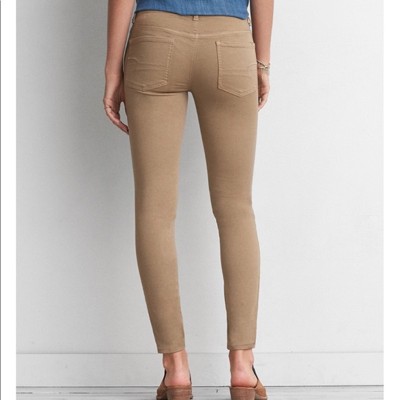 tan jeggings